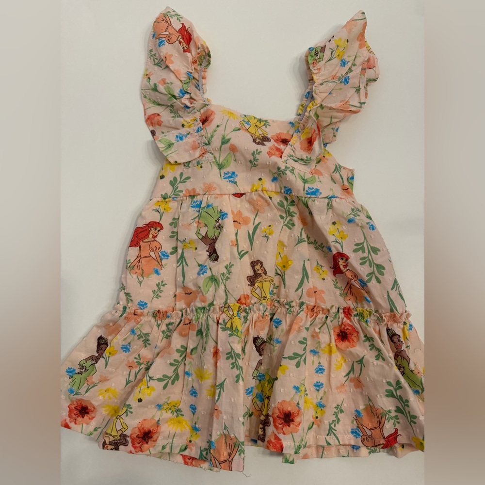 Disney princess Ruffle Sleeve Dress size 2T